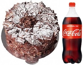 4-6 Kişilik Parça Çikolatalı Pasta Kapınıza