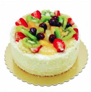 6-9 Kişilik Karışık Meyveli Şık ve Lezzetli Gurme Pasta